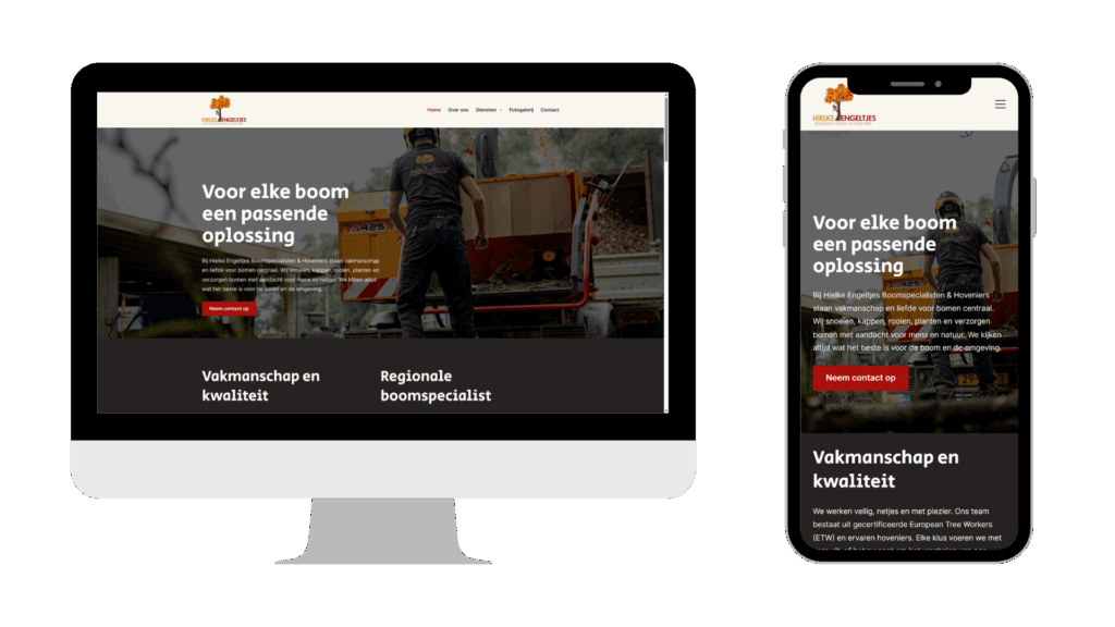 H.E. Boomspecialisten & Hoveniers Site